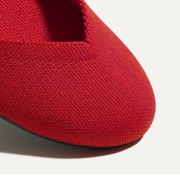 Rothy's the Flat in Bright Red - Picture 4 of 6